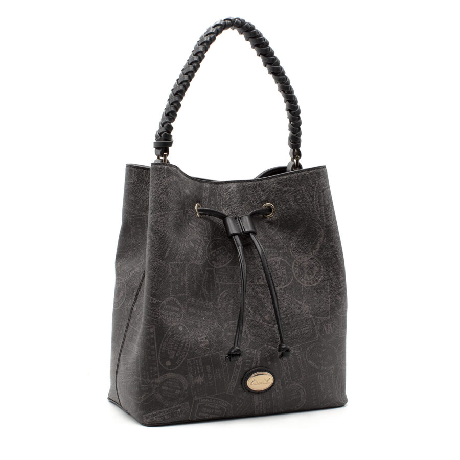 Borsa a secchiello Weave - AL904B3104