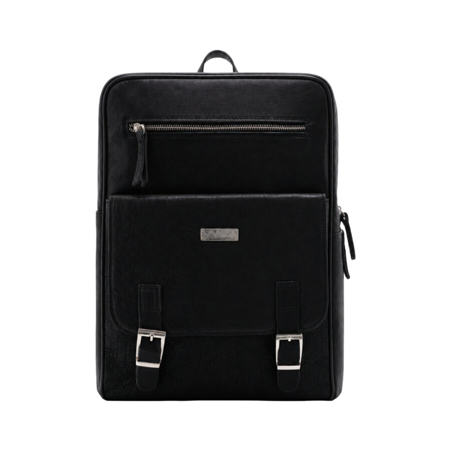 ALV by Alviero Martini Zaino Uomo in Pelle con Tasche Made in Italy - ALVSP0097