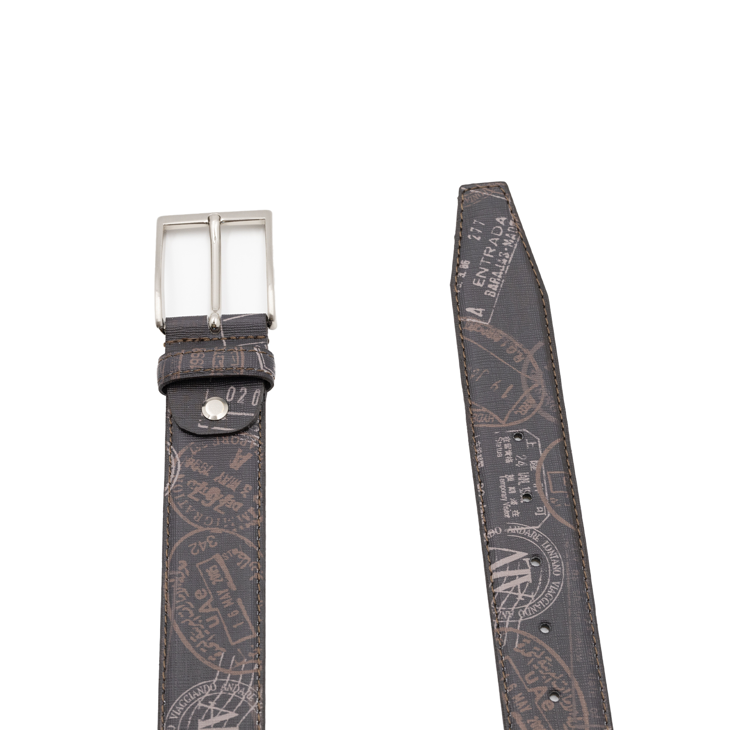 Cintura Uomo Timbri Passport ALV by Alviero Martini - ALVCU0188 - immagine 3