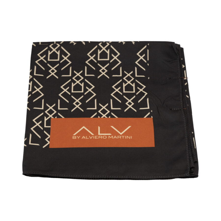 Foulard ALV by Alviero Martini con Logo e Fantasia Monogram - ALVXA0010