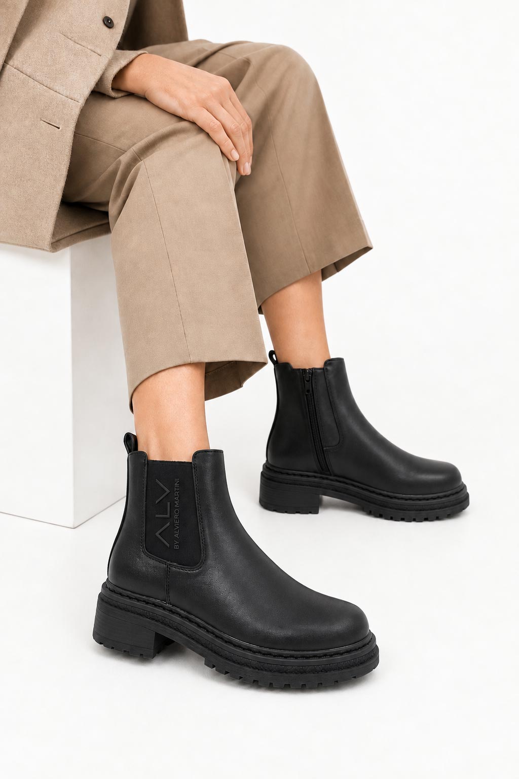 ALV by Alviero Martini – Chelsea boot donna con tacco - ALVSD0289